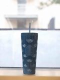 Starbucks 2023 Taiwan Dark Blue Shell Scale 24oz Venti Tumbler