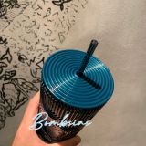 Starbucks 2023 Taiwan Dark Blue Shell Scale 24oz Venti Tumbler