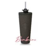 Starbucks 2023 Taiwan Halloween Black Jewel 24oz Tumbler with topper