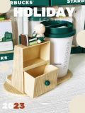 Starbucks 2023 China Back to School Pen Container Bear Display Toy