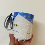 Starbucks 2023 Thailand Bangkok Blue 16oz Relief Mug