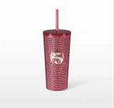 Starbucks 2023 Thailand Royal Pink Bling Rhinestone Tumbler ship in the end of Sept.