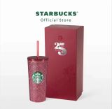 Starbucks 2023 Thailand Royal Pink Bling Rhinestone Tumbler ship in the end of Sept.