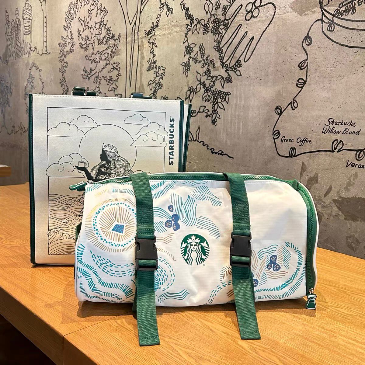 Starbucks gym bag hot sale