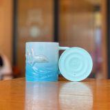Starbucks 2023 China Anniversary Two Tail 15oz Mug with Lid