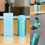 Starbucks 2023 China Anniversary Ocean Thermos 12oz SS Tumbler