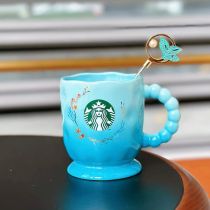 Starbucks 2023 China Anniversary Elegant 10oz Mug with Stick