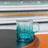 Starbucks 2023 China Anniversary Ocean Blue Scale 13oz Glass Cup