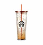 Starbucks 2023 Korea Disney Mickey and Minnie 24oz Tumbler ship in the middle of Oct.