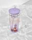 Starbucks 2023 China Christmas Gift Polar bear Purple 20oz Glass Cup