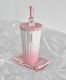 Starbucks 2023 China Pink Gift Husky Topper 20oz Pineapple SS Tumbler