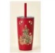 Preorder Starbucks 2023 Taiwan Holiday Red Decorating the Christmas tree SS Tumbler with two Lids ship in the earlier of Nov.