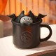 Starbucks 2023 China Halloween Black Cat 14oz Mug with Lid