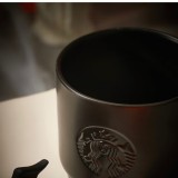 Starbucks 2023 China Halloween Black Cat 14oz Mug with Lid