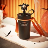 Starbucks 2023 China Halloween Bat Costume Bear 13oz SS Straw Tumbler