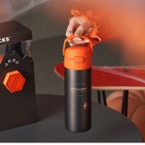 Starbucks 2023 China Halloween Thermos 17oz SS Tumbler with Egg twisting machine