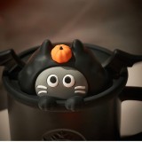 Starbucks 2023 China Halloween Black Cat 14oz Mug with Lid