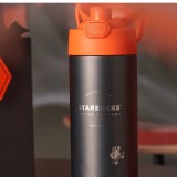 Starbucks 2023 China Halloween Thermos 17oz SS Tumbler with Egg twisting machine