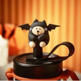 Starbucks 2023 China Halloween Bat Costume Bear 13oz SS Straw Tumbler