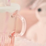 Starbucks 2023 China Christmas Polar Bear Gingerbread Man Gift 14oz Glass Cup