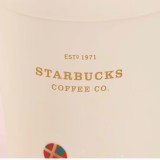 Starbucks 2023 China Christmas Cute Pet Husky Plastic 11oz Tumbler