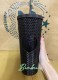 Preorder Starbucks 2023 Taiwan Holiday Metallic Black 24oz Venti Studded Tumbler ship in the earlier of Nov.