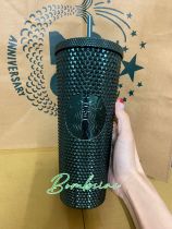 Preorder Starbucks 2023 Taiwan Holiday Metallic Green 24oz Venti Studded Tumbler ship in the earlier of Nov.