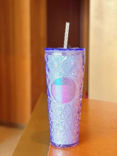 Starbucks 2023 China Christmas Purple Diamond 24oz Venti Tumbler ship after 2nd Nov.
