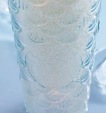 Starbucks 2023 China Christmas Blue Scale Glitter Siren Tail Topper 24oz Tumbler