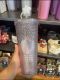 Starbucks 2023 Japan Christmas Star Silver Clear 24oz Venti Studded Tumbler