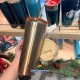 Starbucks 2023 Korea Christmas Gold 16oz SS Tumbler with two lids