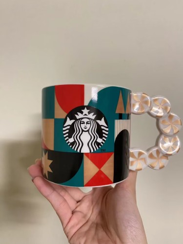 Starbucks 2023 Taiwan Christmas Candy conjuring 12oz Mug