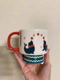 Starbucks 2023 Taiwan Christmas seal show 12oz Mug