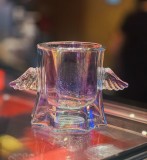 Starbucks 2023 China Christmas Unicorn Wing 9oz Glass Cup