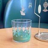 Starbucks 2023 China Christmas Paper Cuttings Windmill 11oz Glass Cup with Gift Box