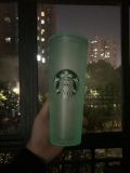 Minor Flaw No Tag Starbucks Glow in the Dark Clear Tumbler