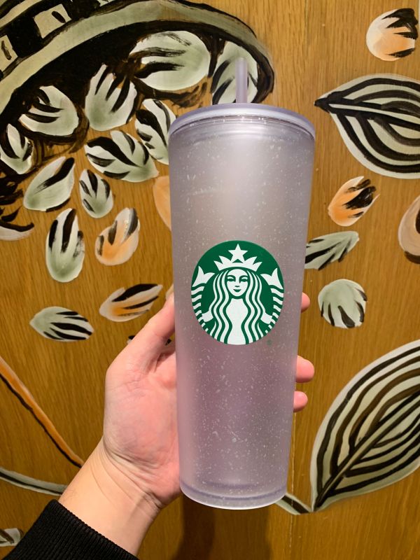 Minor Flaw No Tag Starbucks Glow in the Dark Matte Tumbler