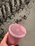 Minor Flaw No Tag Starbucks Pink Chain Grande Tumbler