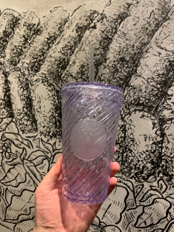 Minor Flaw No Tag Starbucks Clear Screw Grande Tumbler