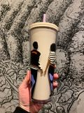 Minor Flaw No Tag Starbucks Couple Back Shadow Venti Tumbler