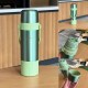 Starbucks 2023 China Christmas Green Two Lids 22oz SS Tumbler