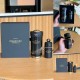 Starbucks 2023 China Christmas Black Gold 17oz SS Tumbler with Lipstick Pack