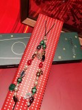 Starbucks x Casetify 2023 China Christmas Red or Green Siren Phone Chain