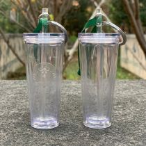 No Box Starbucks Clear Keychain