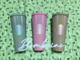 Starbucks 2023 Taiwan Christmas Mirror Pink Blue Beige Venti Studded ship after 27th Dec.