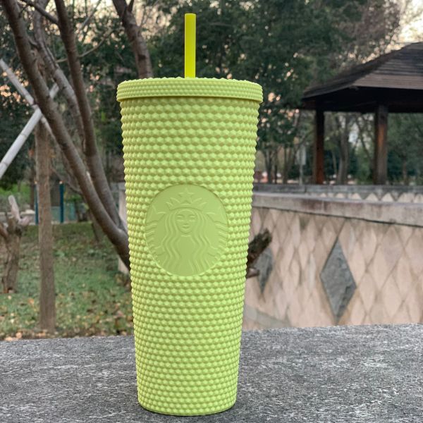 Minor Flaw No Tag Starbucks Lemon Yellow Venti Studded