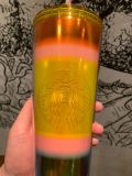 Minor Flaw No Tag Starbucks x Disney Yellow Pink Ombre Dome Tumbler