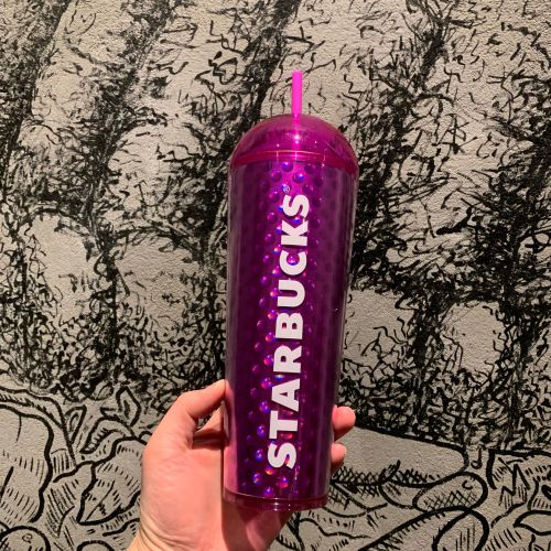 Minor Flaw No Tag Starbucks Purple Dome Tumbler