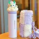 Starbucks 2024 China Year of Dragon Thermos Purple Cute 12oz SS Tumbler with Sleeve