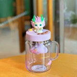 Starbucks 2024 China Year of Dragon Cute 18oz Glass Cup